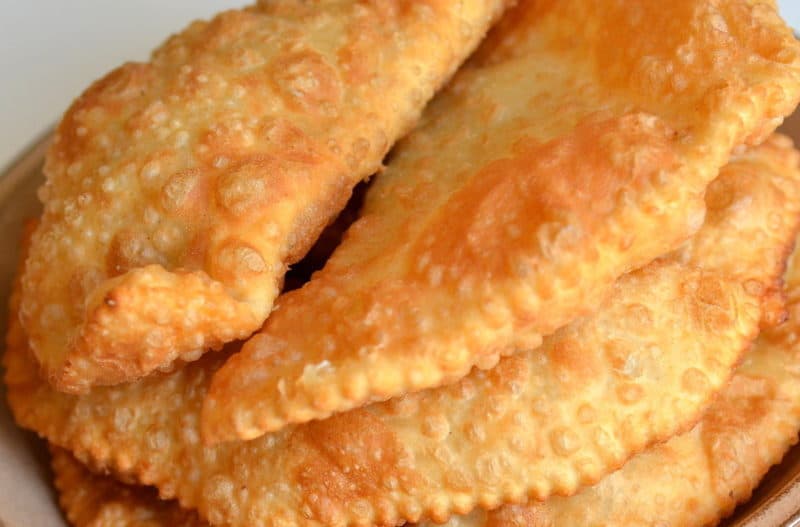 Чебуреки из заварного теста