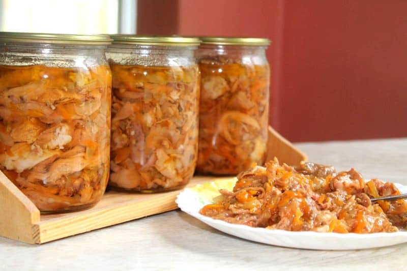 Домашняя тушёнка из курицы: полезная и вкусная заправка для супа 6 Домашняя тушёнка из курицы