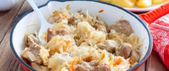 Тушеная квашеная капуста: вкусный ужин с пикантной капустой и мясом 4