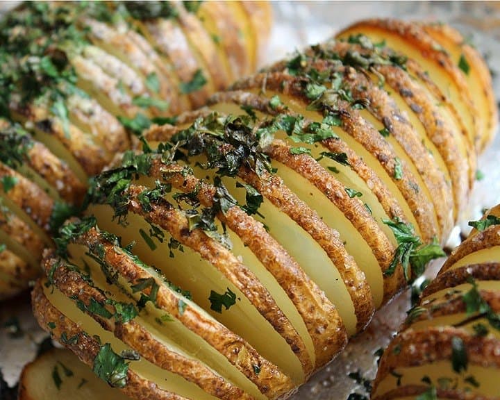 Картошка- гармошка: вкусный и красивый гарнир или самостоятельное блюдо 5 Картошка- гармошка
