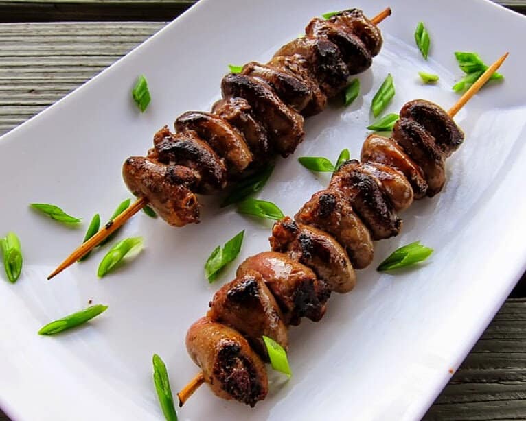 Куриные сердечки на мангале: вкусные, ароматные и сочные сердечки 8 Куриные сердечки на мангале