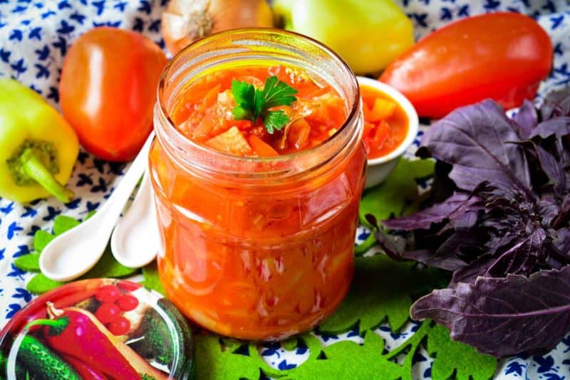 Лечо из болгарского перца: кисло-сладкий вкус, не острый и очень вкусный 7 Лечо из болгарского перца