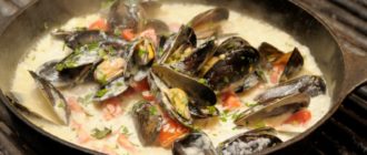 Мидии в сливочно – чесночном соусе: очень вкусное и простое в приготовлении блюдо 10