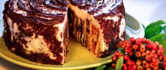 Торт Трухлявый пень: простой и вкусный торт с джемом 10