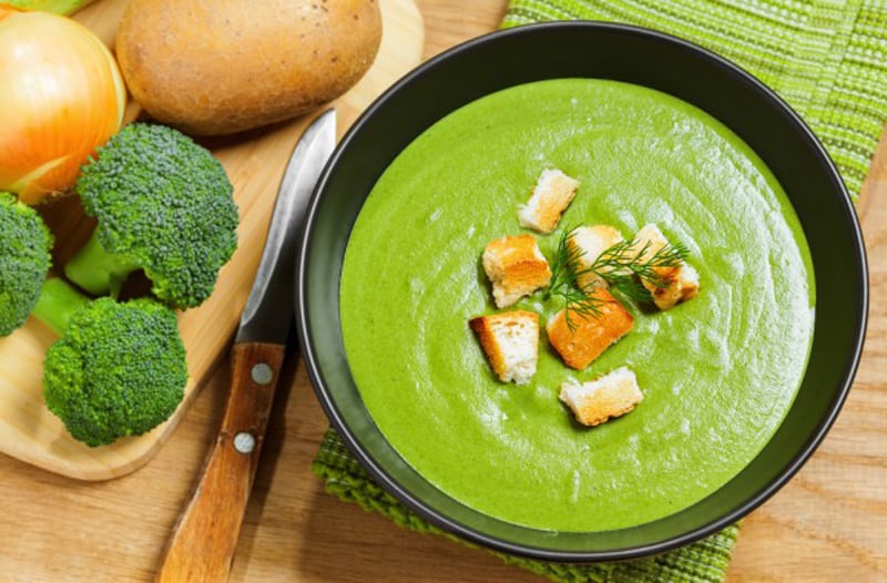 Крем суп из брокколи: нежный, вкусный, полезный суп французской кухни 6 Крем суп из брокколи