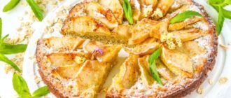 Овсяный пирог с яблоками: шоколадный вкусный пирог без добавления какао и муки 19