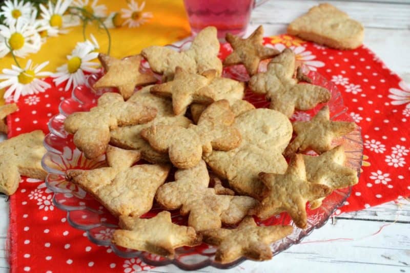 Песочное печенье на масле