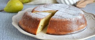 Шарлотка с грушей в духовке: пышное тесто в лёгким ароматом ванили и ярким вкусом груш 3