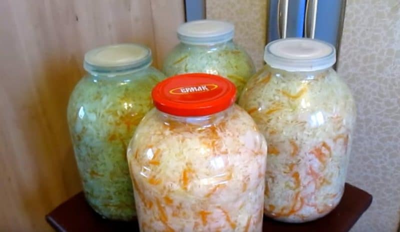 Капуста в рассоле в банках на зиму