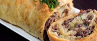 Лаваш с фаршем в духовке: оригинальная закуска с сытной начинкой 25