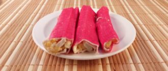 Рулет с крабовыми палочками сыром и яйцом: простая и вкусная закуска на стол 18