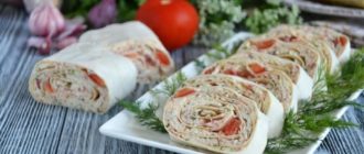 Рулетики из лаваша с разными начинками: лёгкая, простая в приготовлении закуска 11