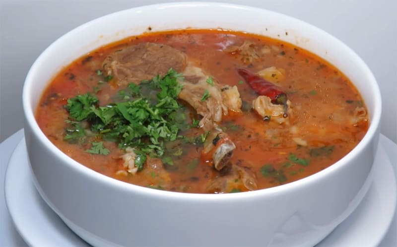 Суп харчо с рисом: отличный суп для сытного обеда 1