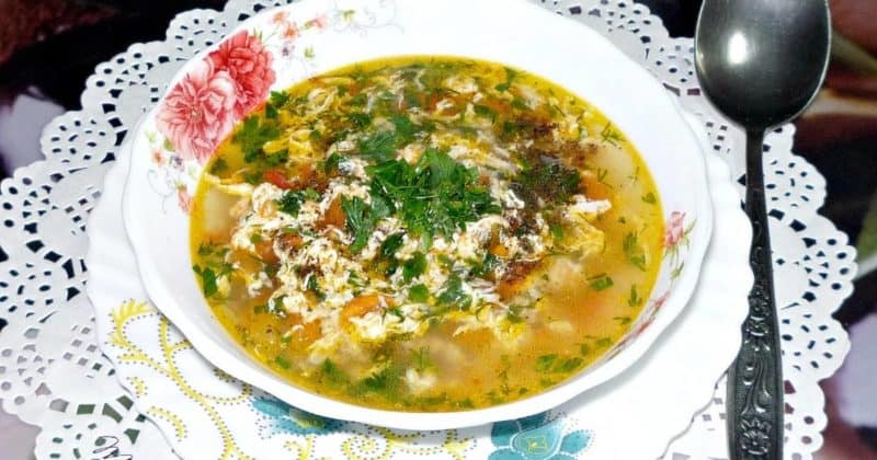 Яичный суп: полезное и вкусное первое блюдо 6 Яичный суп