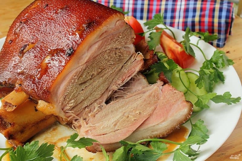 Грудинка в рукаве: шикарная мясная закуска для праздничного стола! 7 Грудинка в рукаве
