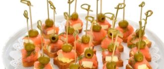 Закуски канапе: вкусно по-домашнему, необычно, как в ресторане 5
