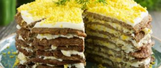 Печёночный торт из куриной печени: это красиво, бюджетно и очень вкусно 7