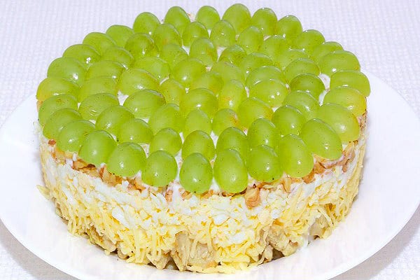 Салат Тиффани: вкусная драгоценность на праздничном столе! 7 Салат Тиффани