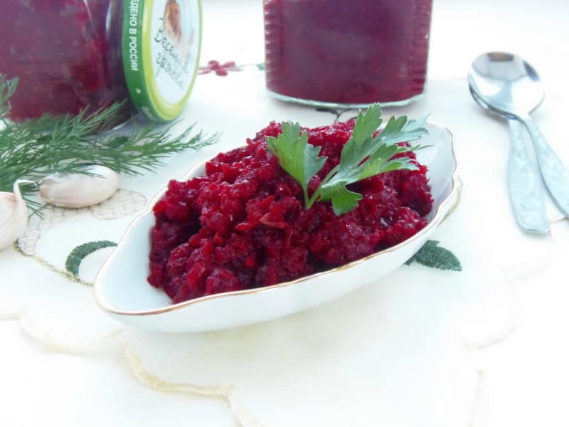 Свекольная икра на зиму