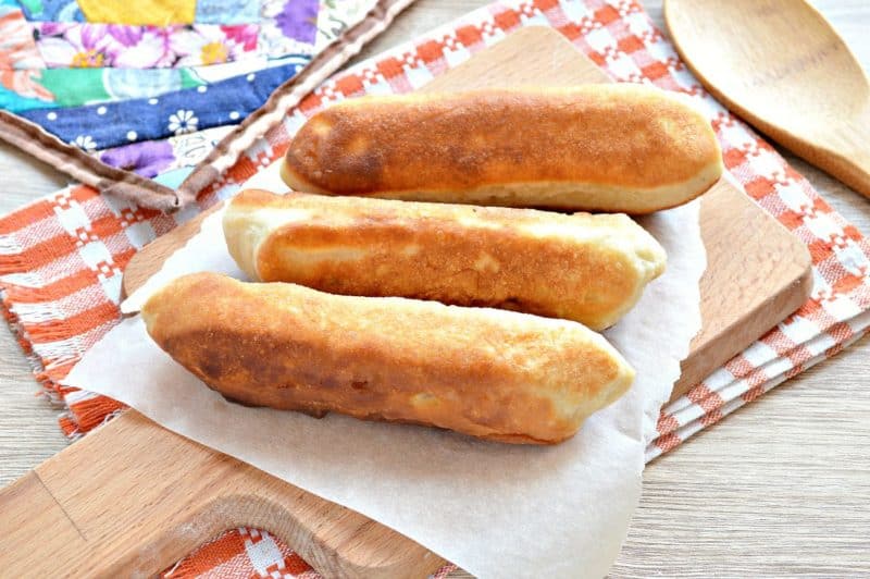 Сосиски в тесте на сковороде: вкусная домашняя сосиска в дрожжевом тесте 5 Сосиски в тесте на сковороде