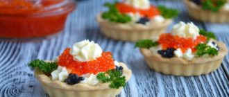 Тарталетки с сыром и икрой: немного времени и фантазии - и отличная закуска готова 1
