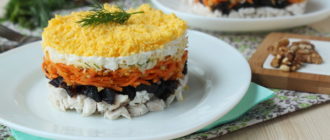 Салат Марсель: вкусный и сытный салат для праздничного стола 2