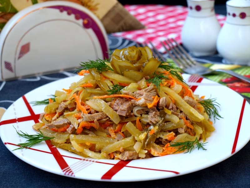 Салат Обжорка