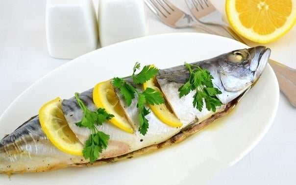 Скумбрия с лимоном в духовке: вкусно, полезно и красиво! 5 Скумбрия с лимоном в духовке