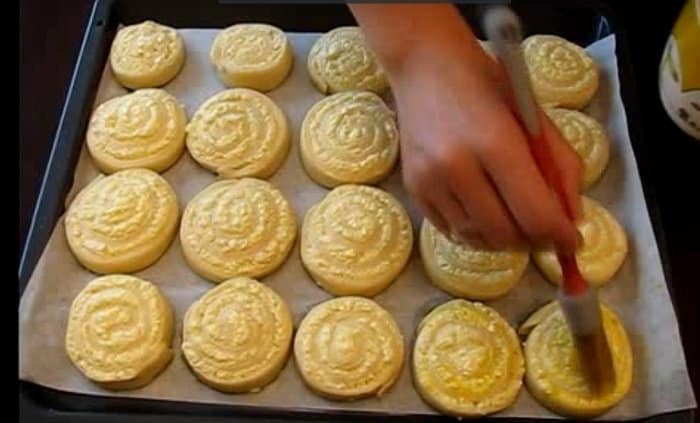 Творожные завитушки