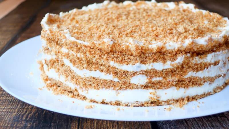 Торт со вкусом пломбира: вкуснейший и нежный торт без выпечки 5 Торт со вкусом пломбира