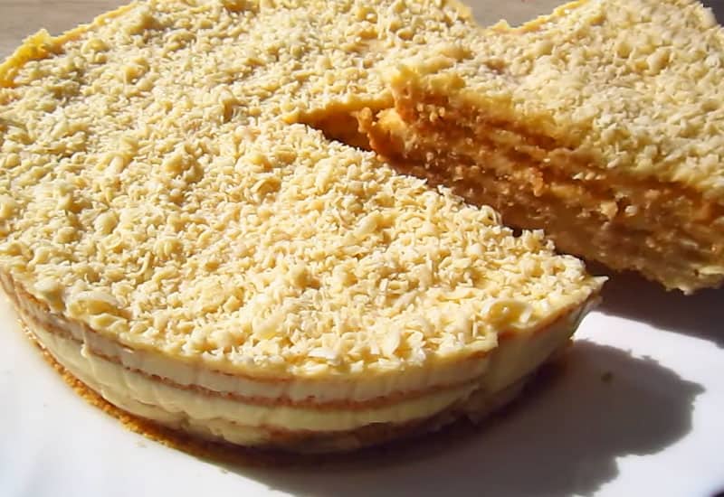 Торт со вкусом пломбира: вкуснейший и нежный торт без выпечки 7 Торт со вкусом пломбира