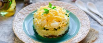 Салат Грибы под шубой: лёгкий и вкусный салатик для любителей грибов 9