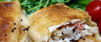Запеченная рыба в лаваше 3