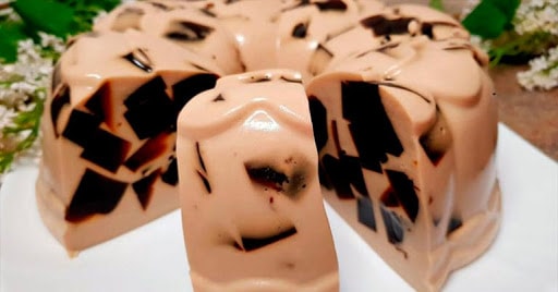 Желейный десерт из кофе. Вкусный и быстрый торт без выпечки 3 Желейный десерт из кофе