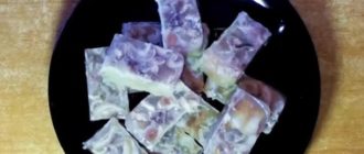 Зеркальный холодец по - грузински 9