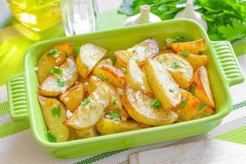 Картофель с чесноком по-гречески 5 Картофель с чесноком по-гречески