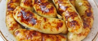 Картофельные колбаски с мясом 7