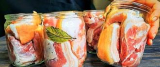 Мясная закуска в банке. Мясо кладу в банку и получаю вкуснейшую закуску 14
