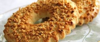 Песочные кольца с орехами 17