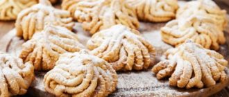 Печенье Хризантемы. Вкус детства у вас на столе 7