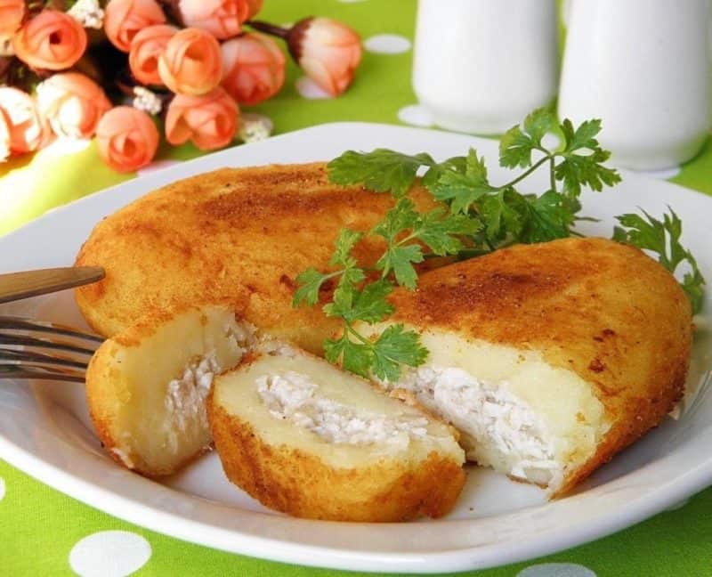 Быстрые картофельные зразы