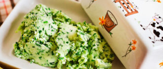 Зелёное масло с чесноком и плавленым сыром. Отличная намазка на любимые бутерброды 20