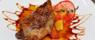 Конфи из курицы. Интересный и простой салат 3