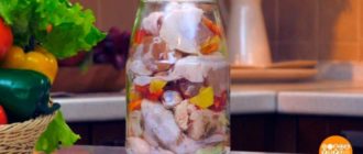 Курица в банке. Мясо готовится без воды и масла, в собственном соку 10