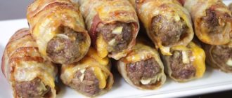 Рулетики из фарша в пергаменте. Вкуснейший завтрак за считанные минуты 10