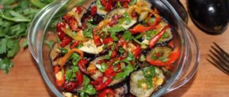 Салат из баклажан с секретиком. Баклажаны приобретают незабываемый вкус 4