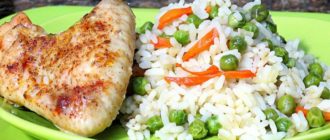 Рис с куриными крылышками и овощами. Сытное и вкусное блюдо в духовом шкафу 15