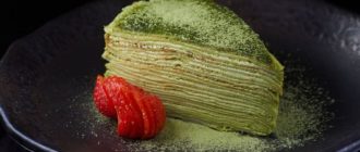 Блинный торт по-японски. Лакомство из страны восходящего солнца 1