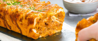 Домашний хлеб с мясной начинкой. Отличное угощение, которое будет радовать Вас каждый день 4