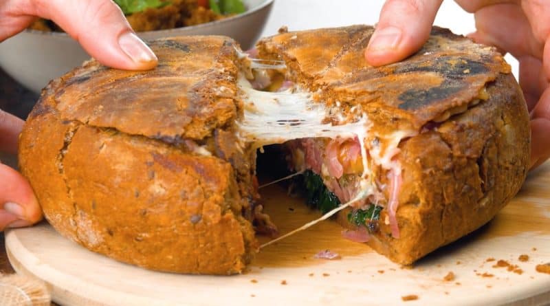 Жаркое в хлебе. Мясо, запечённое в духовке с ароматным хлебом 4 Жаркое в хлебе